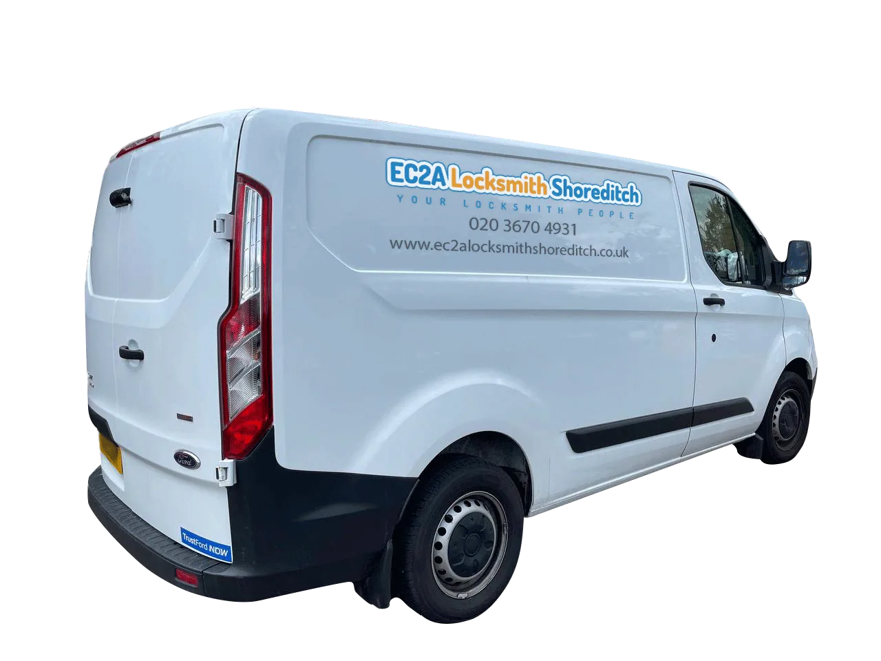 EC2A Locksmith Shoreditch van